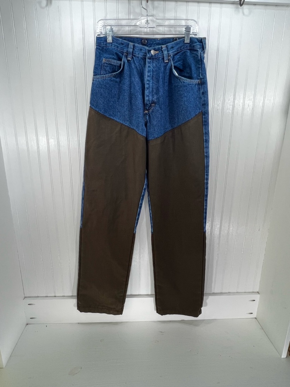 Wrangler ProGear Upland Bird Hunting Brush Jeans Denim Nylon Facing 33x34